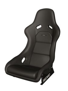 087-00-0B26 Recaro Classic Pole Position ABE Seat, All Black Leather 