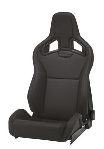 410-10-2785 Recaro Sportster CS Black Leather- Right Passenger Side