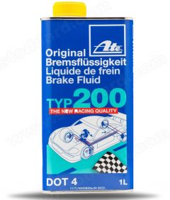 SIC-043-202-00 ATE Super Performance DOT4 Brake Fluid. 1 Liter Boiling Points: 536F Dry / 388F Wet  Ground Ship To US Only.  