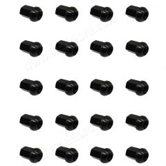SIC-182-003-36-SET Black Anodized Aluminum Lug Nut Set (20) for Porsche Alloy Wheels  99918200336  