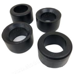 SIC-333-100-03 Rear Torsion Bar Inner Spring Plate Polyurethane Bushing, Car Set of Four Bushings, For Late Spring Plates. Fits 911 from mid 1976 to 1989.  