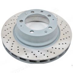 SIC-352-046-01 Sebro Brake Disc Rotor Right Rear for 911 930 Turbo and Turbo-Look 1978-1989  93035204601  