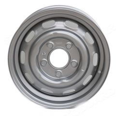 SIC-361-013-10 15x4.5-inch Disc Brake Steel Wheel Silver Painted. Made in USA with Factory Tooling. For 356C 911 912  90136101310  