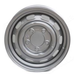 SIC-361-022-10 15x5.5-inch Disc Brake Steel Wheel Silver Finish, 42mm offset. Made in USA with Factory Tooling. For 356C 911 912 90136102210  