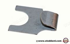 SIC-501-965-15 Battery Strap Clip Bracket for 911 912 1965-1968. Welds to Inner Trunk to Secure Rubber Battery Strap.     