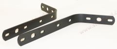 SIC-505-131-20-SET Front Bumper Bracket Set Fits 911 912 1965-68. Precision Bent, Laser Cut, with Proper Satin Finish.  90150513120  