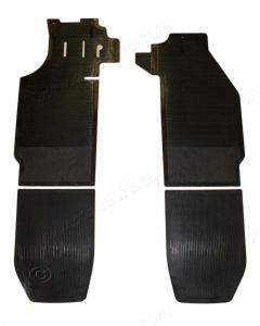 SIC-551-011-20-4 Rubber Floor Mat Set (Front and Rear) Concours Correct for 911 912 1965-1968  