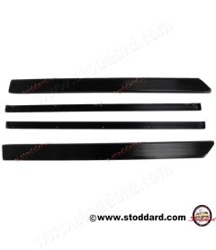 SIC-551-158-00 Black Anodized Aluminum Threshold Sill Plate Set, Fits 911 1978-86  91155115800  