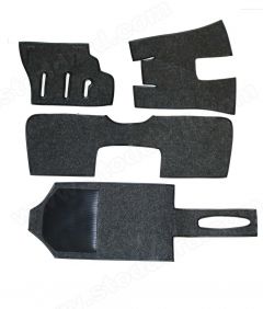 SIC-551-911-13 Carpet set, Velour. Fits 1969-1973 911 Targa, with "S" trim package.  