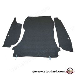 SIC-551-991-50 Front Trunk Mat Set, Charcoal Perlon. Fits 911 912 1965-1968 Special Order. Specify Year in Order Comments.  
