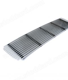 SIC-559-041-00 Engine Lid Grille, Fits 911 and 912 1969-1971. Bright Anodized with Black Mesh. Concours Correct!  91155904100  