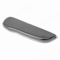 SIC-559-141-03 Rocker Moulding End Cap, Bright Aluminum Left Front / Right Rear. Two required. Fits 911 912E 1974-1977.  91155914103  