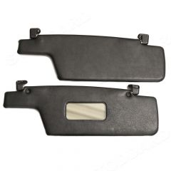 SIC-731-031-42-SET Sun Visor Set, Left and Right, Black for 911 912 Targa 1969-1989 91173203242 91173103142  