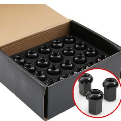 SIC-921-010-0 Black Anodized Aluminum Lug Nut Set of 20 for 911 912 1967-1998.