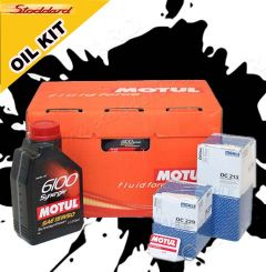 SIC-993-OIL-CHG Oil Change Kit for Porsche 993 1995-1998 Featuring Motul 6100 Oil and Mahle Filters  
