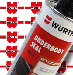 SIC-999-110-00-700 Wurth Underbody Seal Schutz - Black 