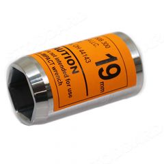 T52-508-300 Stoddard Exclusive 19mm Lug Nut Socket - Aluminum Will Not Mar Anodized Aluminum Lugnuts