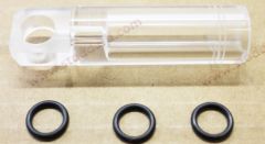 T80-790-001 Replacement Sight Glass for Solex 40PII Fuel Float Level Gauge.  Do Not Use With High-Ethanol Content Fuel.  Will cause damage to plastic vial. 