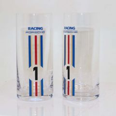 WAP-050-503-0N-RCG Tall Drinking Glass Set (2) Porsche Racing   